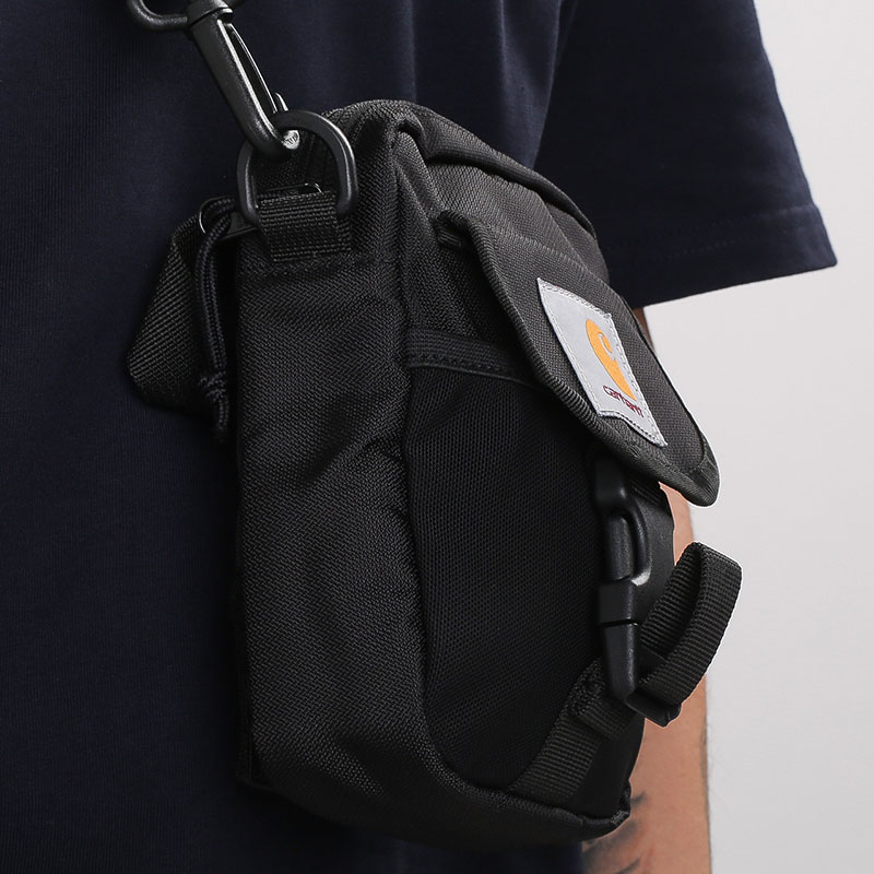  черная сумка Carhartt WIP Delta Shoulder Pouch I028153-black - цена, описание, фото 2